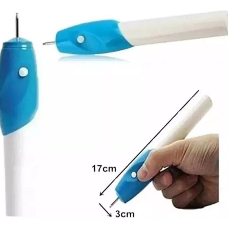 Lapiz Grabador Vidrio Patente Pilas