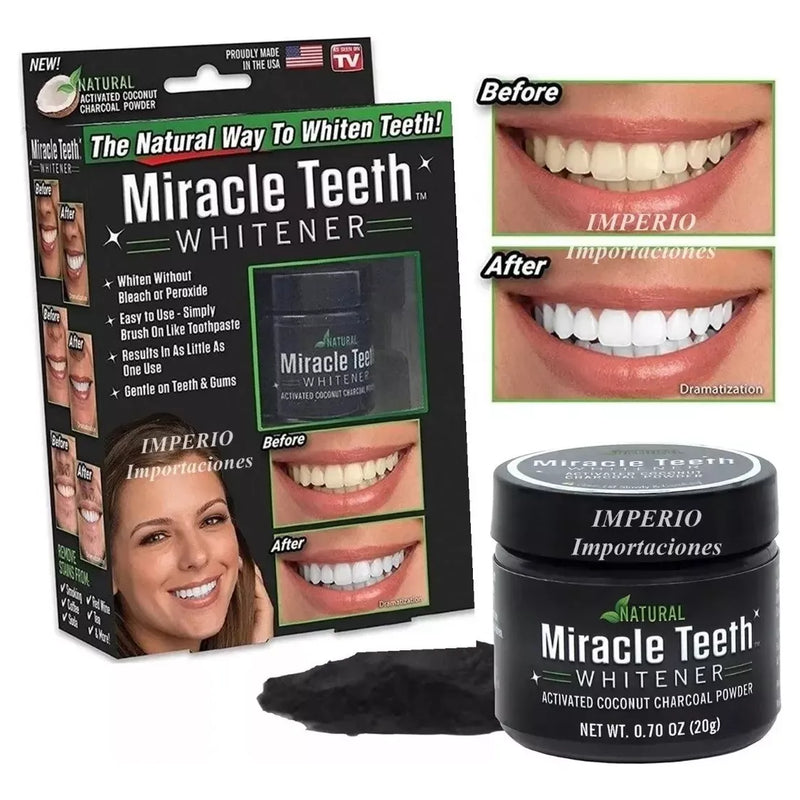 Crema Pasta Dental Blanqueadora Carbon