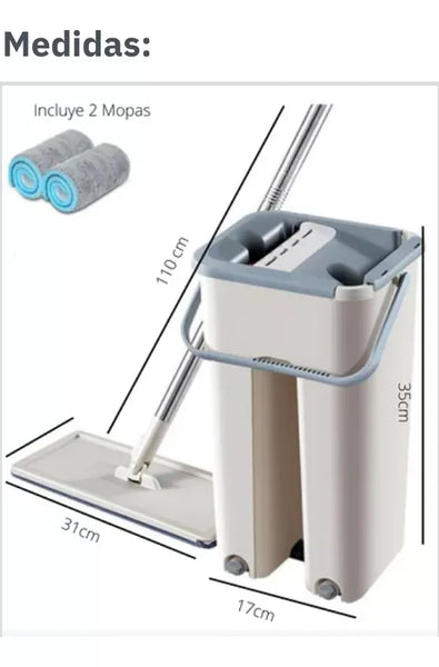 Mopa Cuadrada Limpiadora Clean Magic