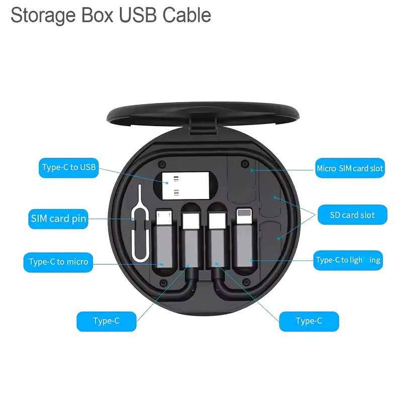 Cable De Datos Multifuncional 7En1 60W - Varietas Chile - Santiago