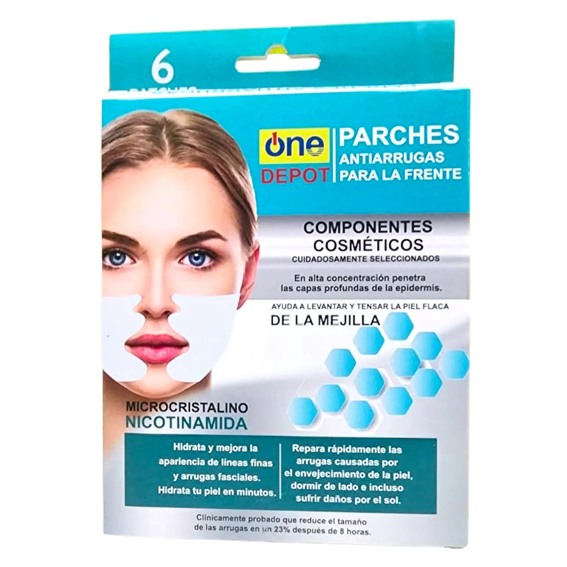 Parche Antiarrugas Gel Mejilla 6 Parches - Varietas Chile - Santiago