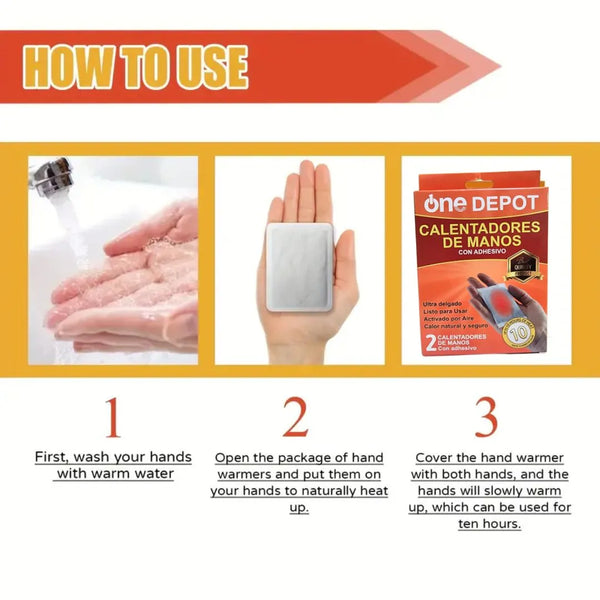 Parche Calentadores De Manos