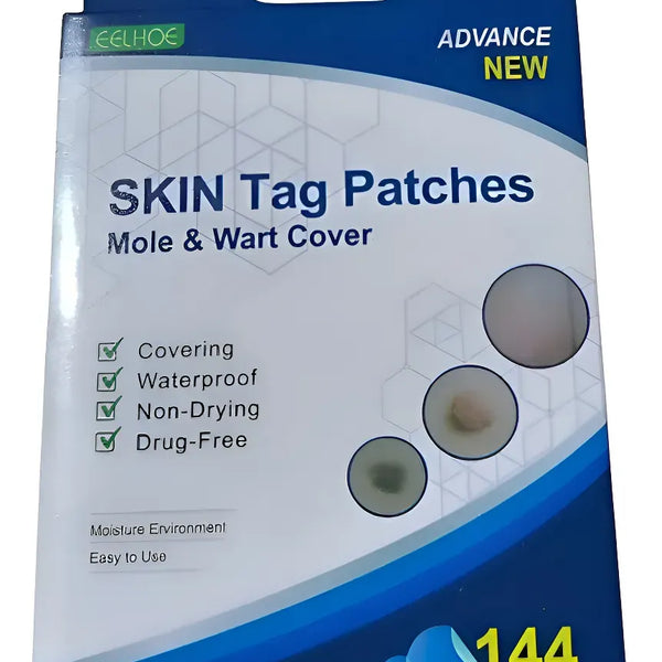 144 Parche Para Eliminar Verrugas Granos