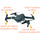 Dron Plegable Con Cámara Wifi Hd Fpv