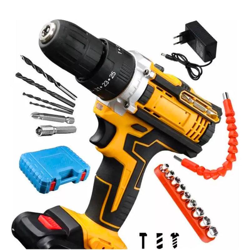 Kit Taladro Inalámbrico 48V 2 Baterias