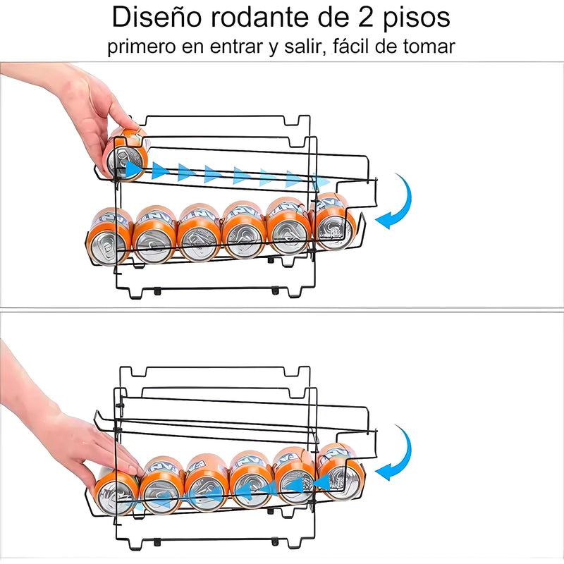 Organizador De Latas Para Refrigerador - Varietas Chile - Santiago