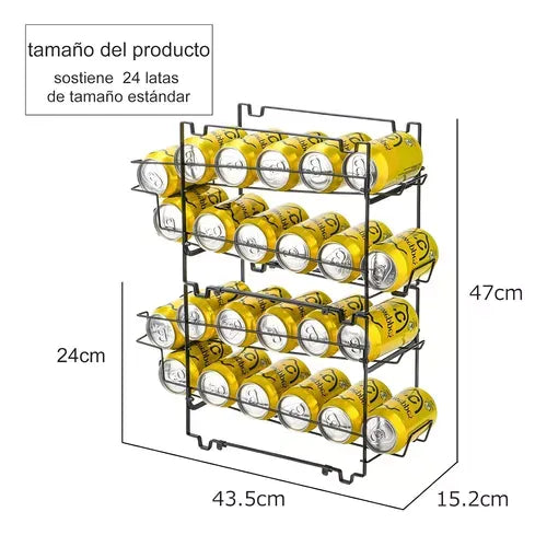 Organizador De Latas Para Refrigerador