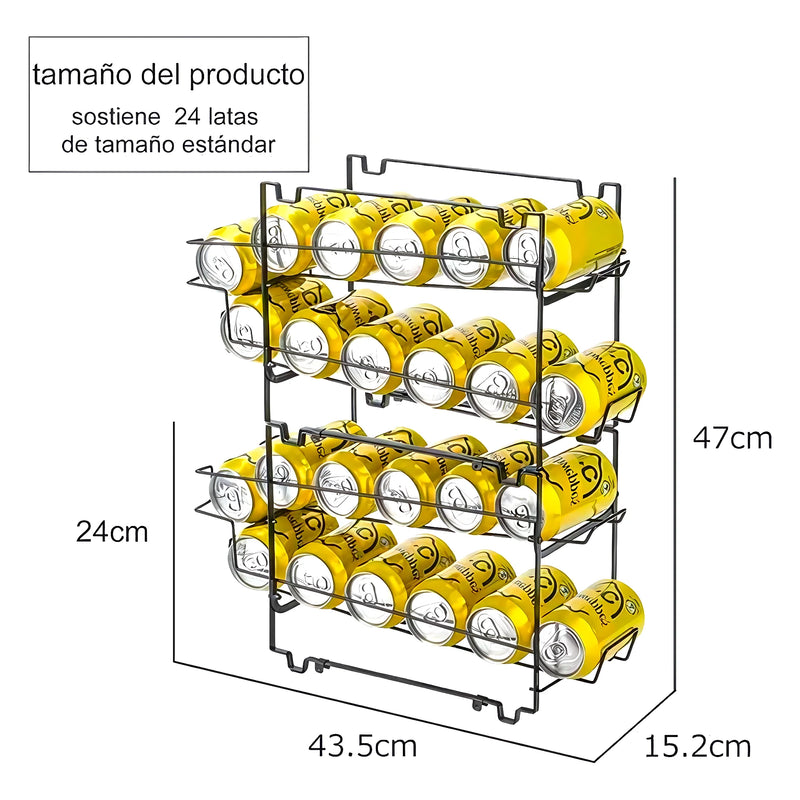 Organizador De Latas Para Refrigerador - Varietas Chile - Santiago