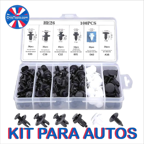 Kit Sujetadores Para Auto - Varietas Chile - Santiago