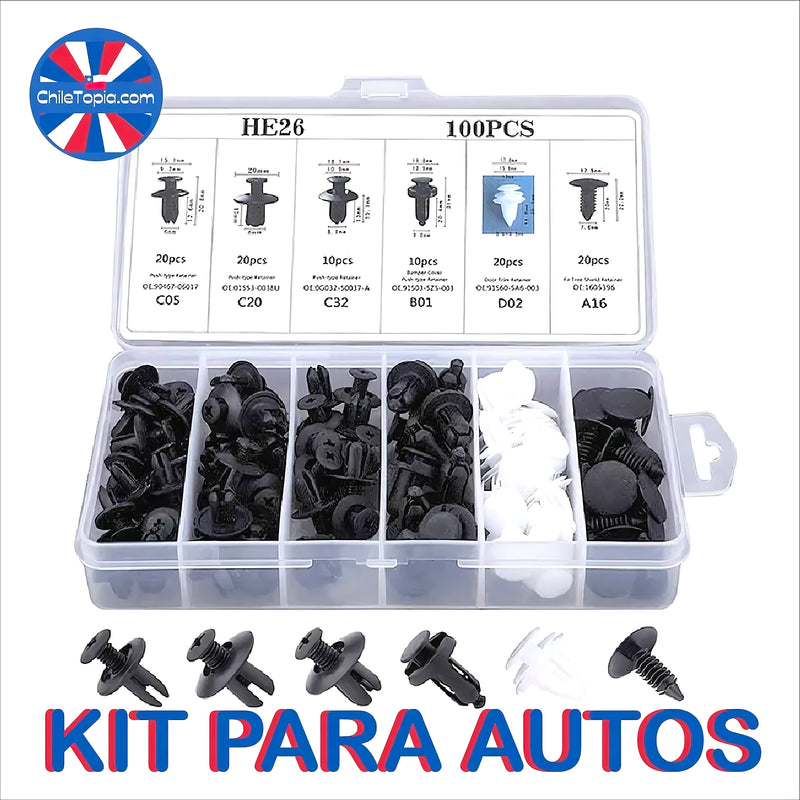 Kit Sujetadores Para Auto - Varietas Chile - Santiago