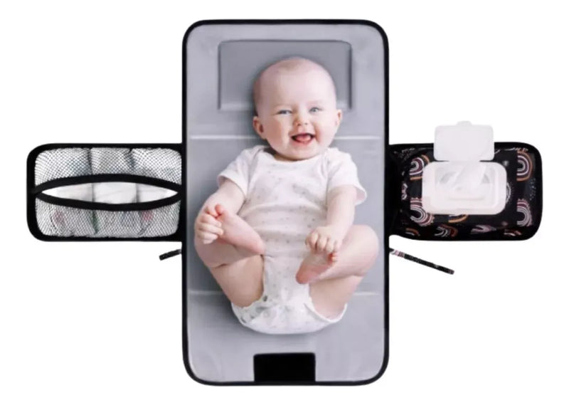 Mudador Plegable Portátil Pañales