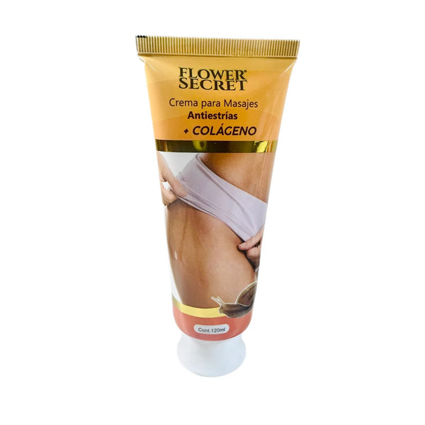 Crema Masajes Antiestrías Con Colageno