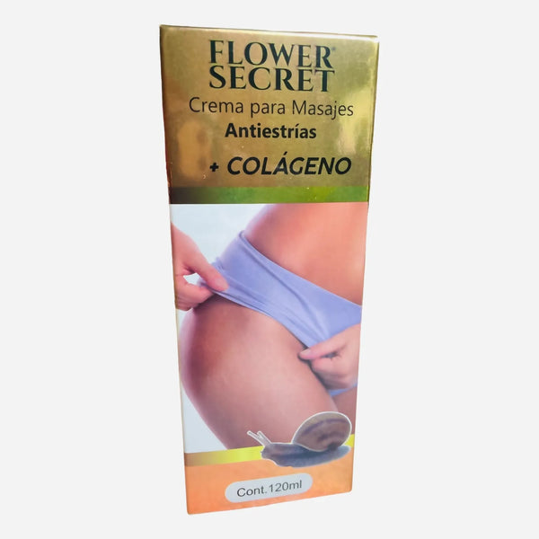 Crema Masajes Antiestrías Con Colageno