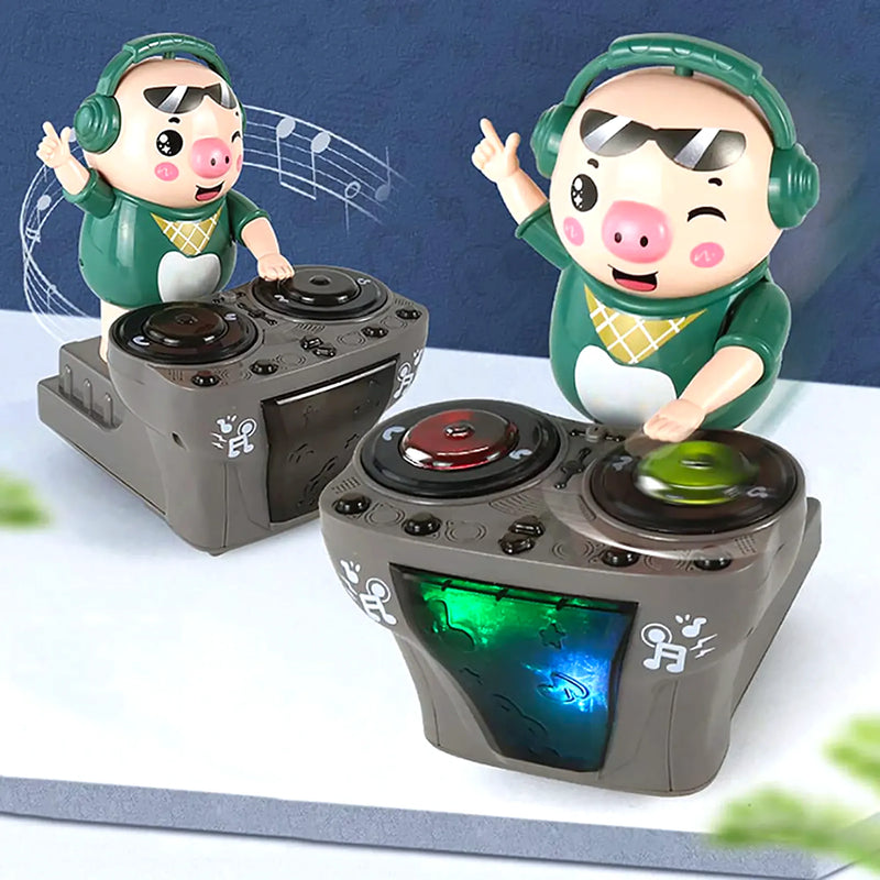 Cerdo Dj Con Luz Y Sonido Se Mueve - Varietas Chile - Santiago
