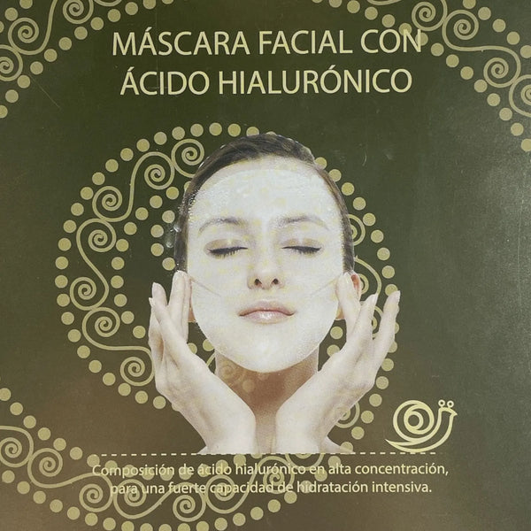 Mascara Facial Con Acido Hialuronico