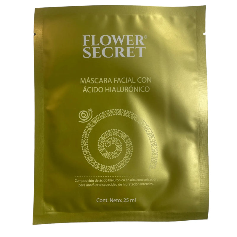 Mascara Facial Con Acido Hialuronico