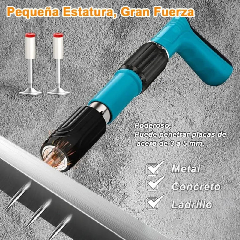 I Maleta Pistola De Clavos Accesorios