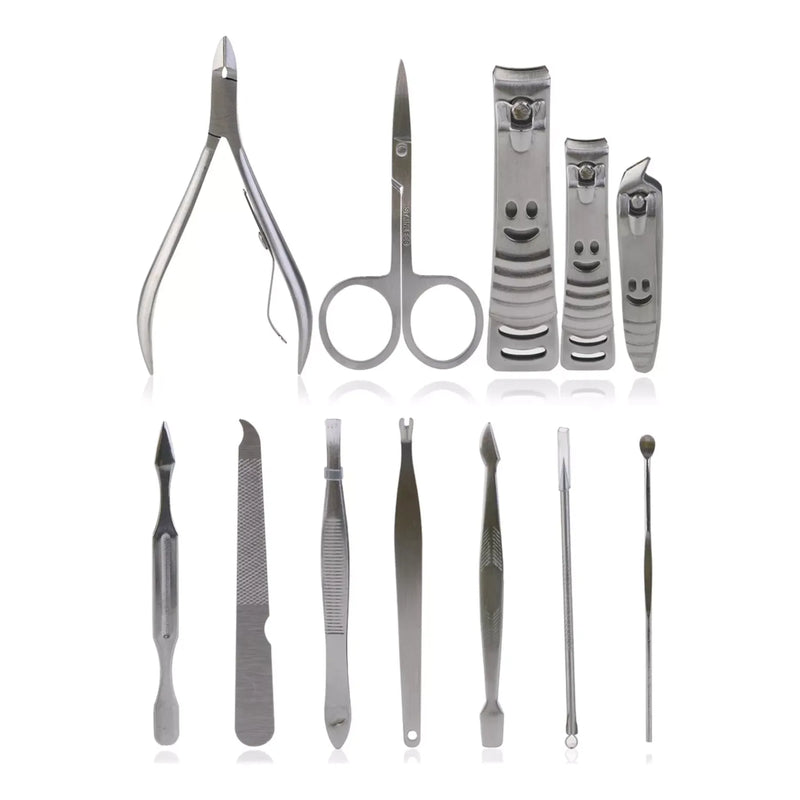 Kit De Manicura Y Pedicura 12 Piezas