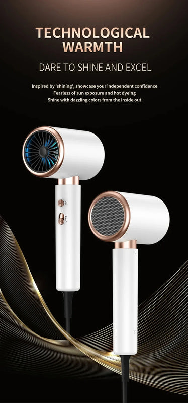 Secador De Pelo Profesional F37 De 2000W