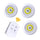 Set 3 Luces Led Con Control