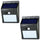 2 Focos Solares 20 Led Con Sensor Movimi