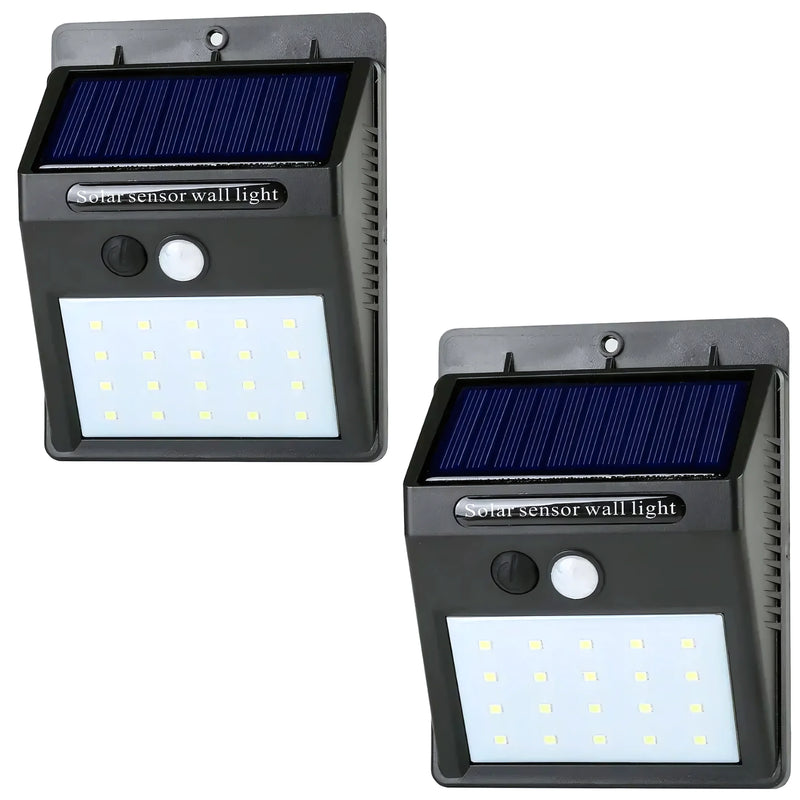 2 Focos Solares 20 Led Con Sensor Movimi - Varietas Chile - Santiago