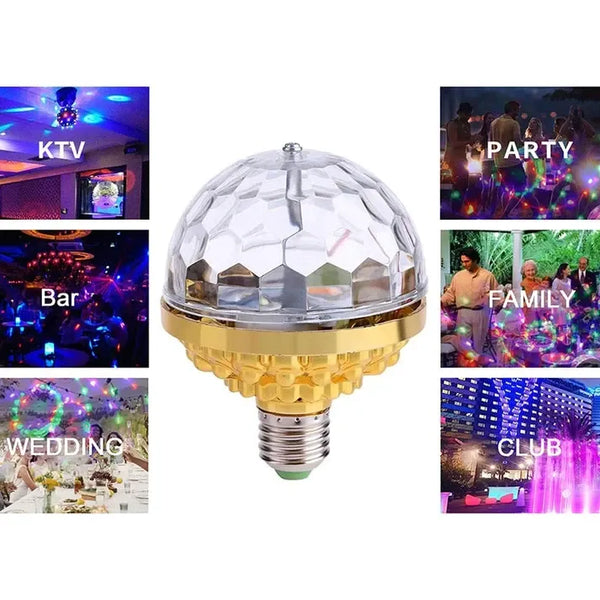 Nueva Lamparaa Giratoria Luces Led