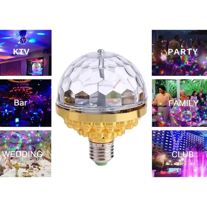 Nueva Lamparaa Giratoria Luces Led