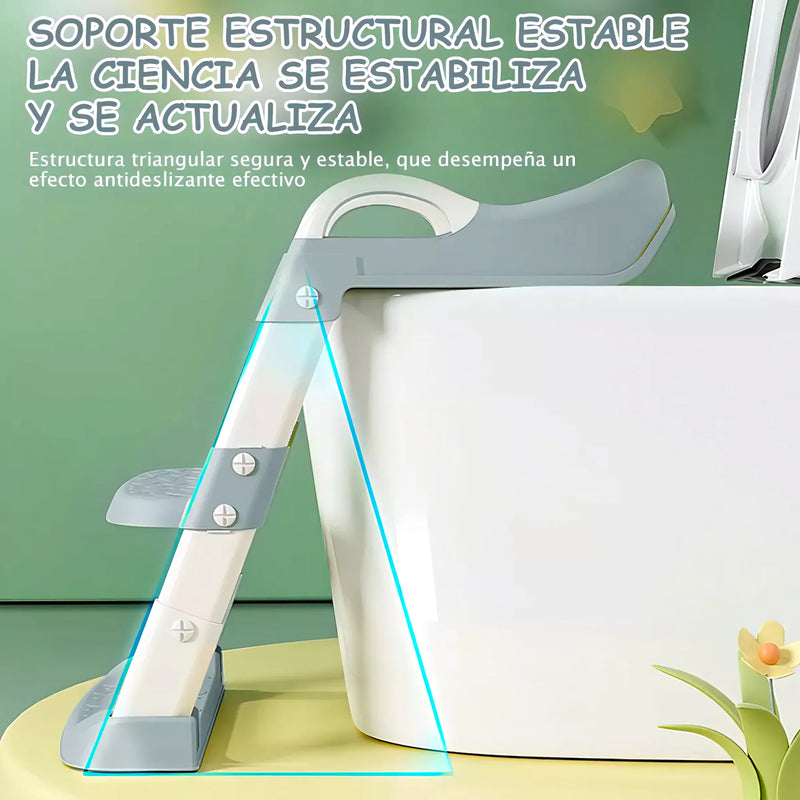 Asiento Adaptador Escalera Inodoro Niños - Varietas Chile - Santiago