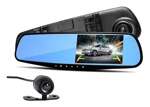Espejo Retrovisorcámara Frontal Y Retro