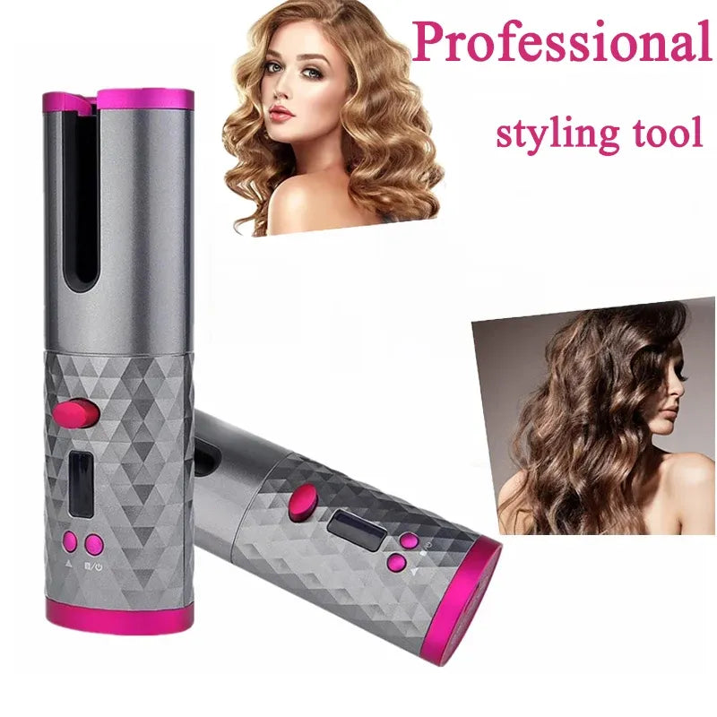 Rizador De Pelo Giratorio Inalámbrico