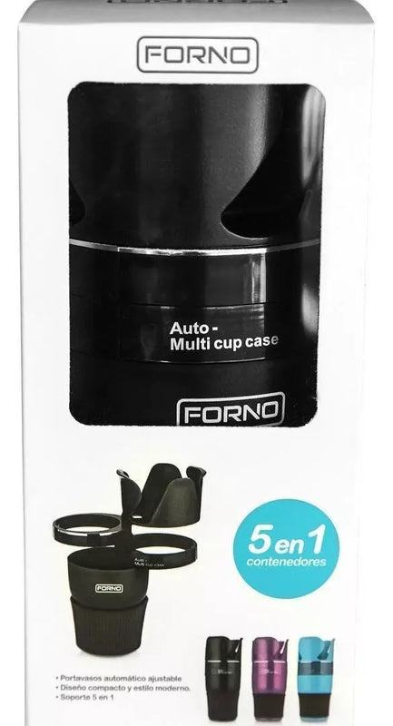 Soporte De Vasos Para Auto 5 En 1