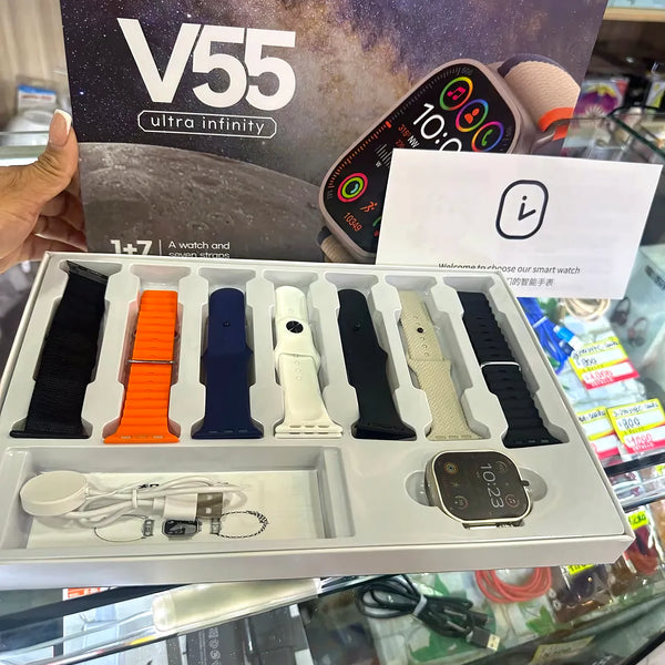 Reloj Smartwatch Modelo V55 8 Correas - Varietas Chile - Santiago
