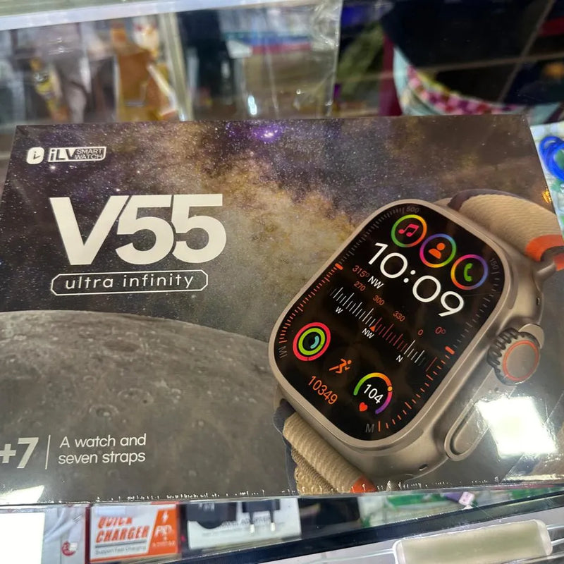 Reloj Smartwatch Modelo V55 8 Correas