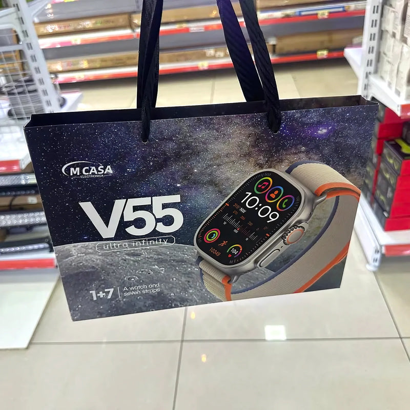 Reloj Smartwatch Modelo V55 8 Correas - Varietas Chile - Santiago