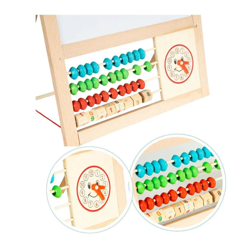 Pizarra Didactica Atril Magnetica Abaco
