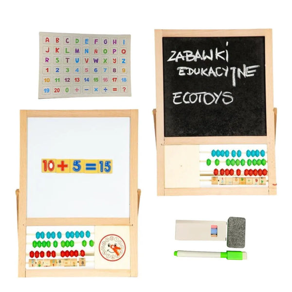 Pizarra Didactica Atril Magnetica Abaco