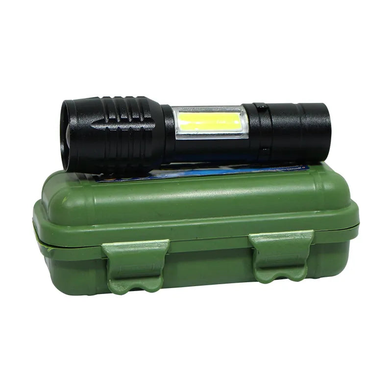 Linterna Led De Mano Recargable -en tu casa Chile - Santiago