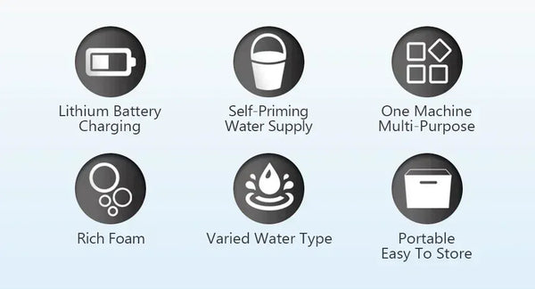 Hidrolavadora Pulverizadora Inalámbrica -en tu casa Chile - Santiago