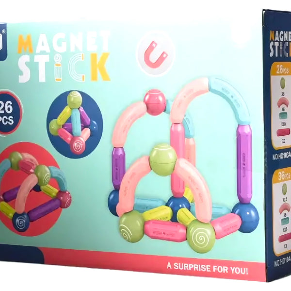 Juego 26 Pcs Bloques Magneticos - Varietas Chile - Santiago