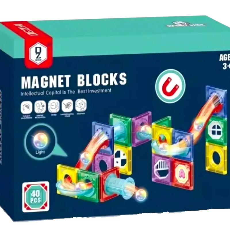Juego De 40 Pcs Bloques Magneticos - Varietas Chile - Santiago