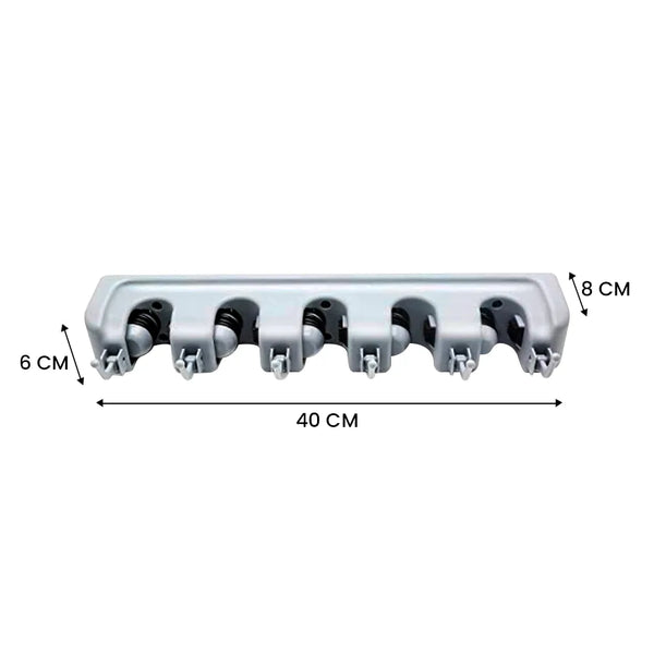 Soporte Pared Organizador Escobas Multiu