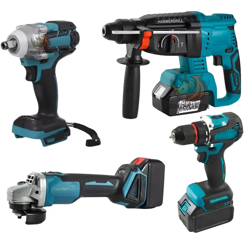 Set 4 Herramientas Inalambricas Tasbel