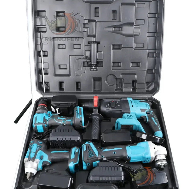 Set 4 Herramientas Inalambricas Tasbel