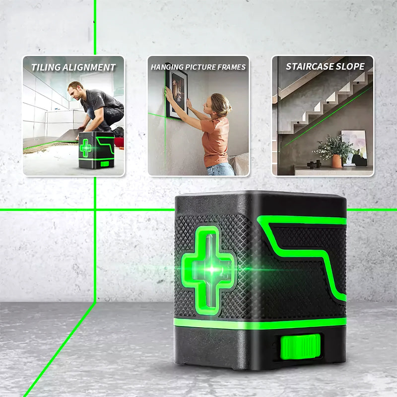 Mini Nivel Laser De Mano 5 Lineas Verdes - Varietas Chile - Santiago