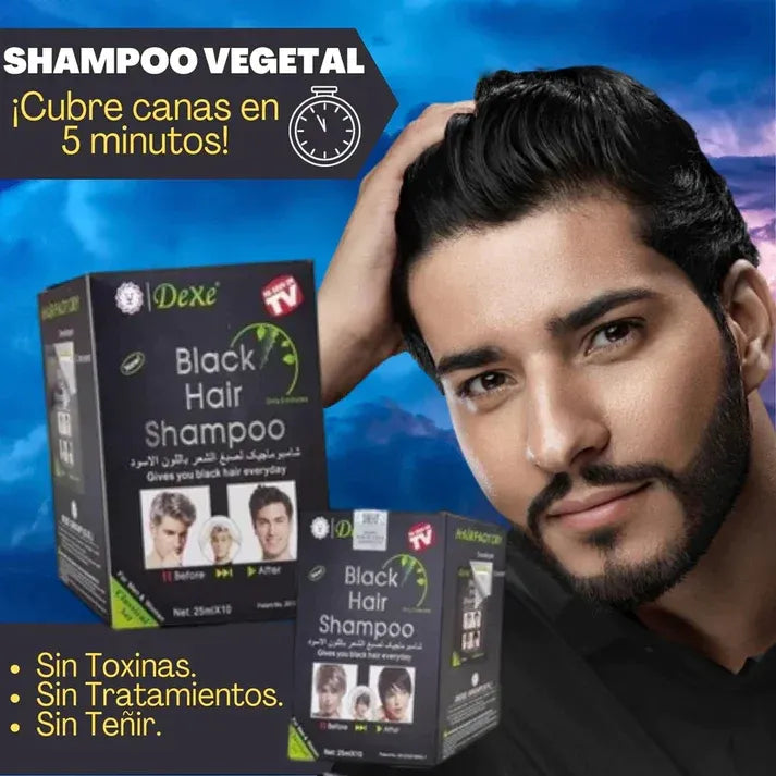 Shampoo Pelo Negro Sachet X10