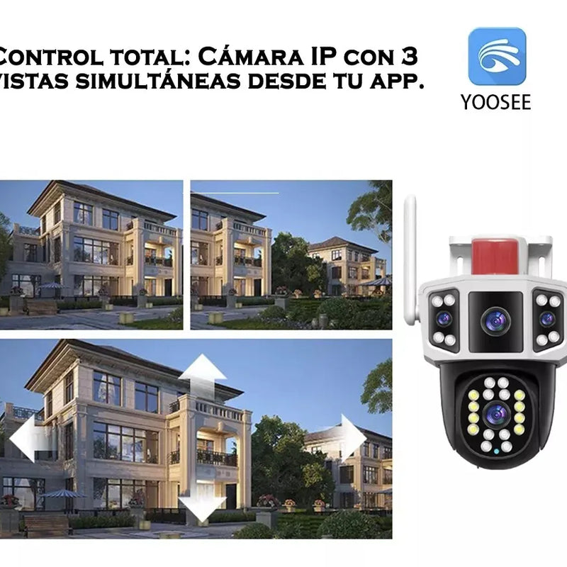 Camara De Seguridad Wifi Yoose Ip Baliza