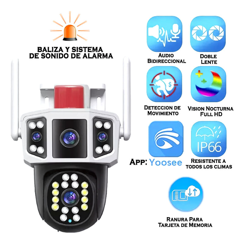 Camara De Seguridad Wifi Yoose Ip Baliza - Varietas Chile - Santiago