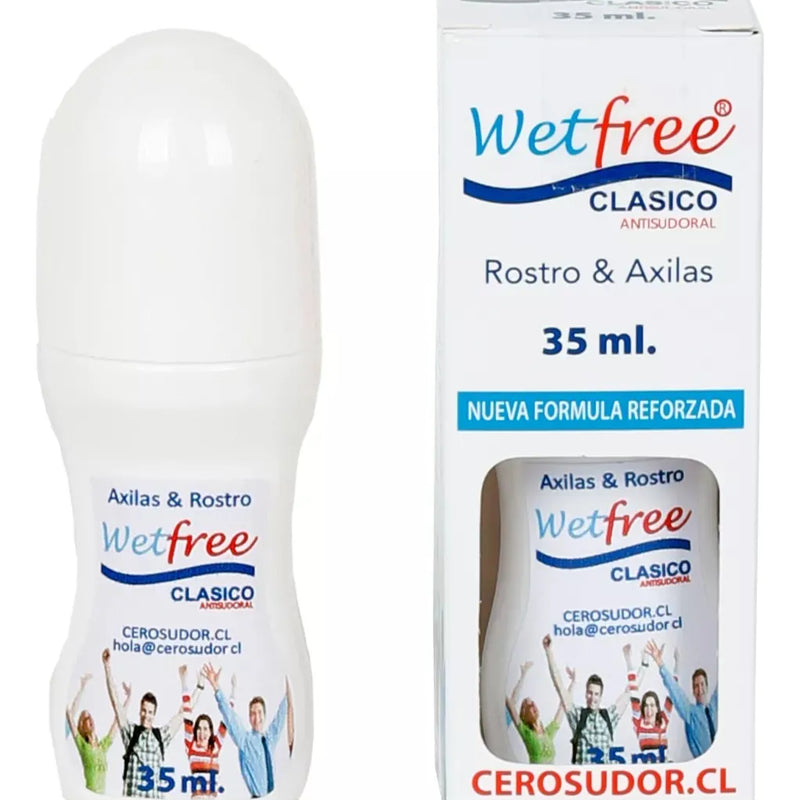 Antitranspirante Wetfree Clasico Roll On