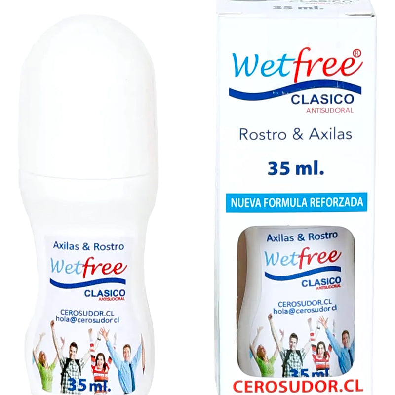 Antitranspirante Wetfree Clasico Roll On - Varietas Chile - Santiago